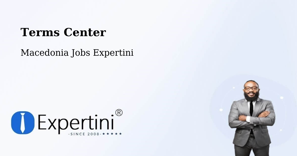 Terms of Service – Shtip - Macedonia Jobs Expertini